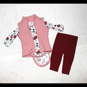 Chickpea baby girl outfit